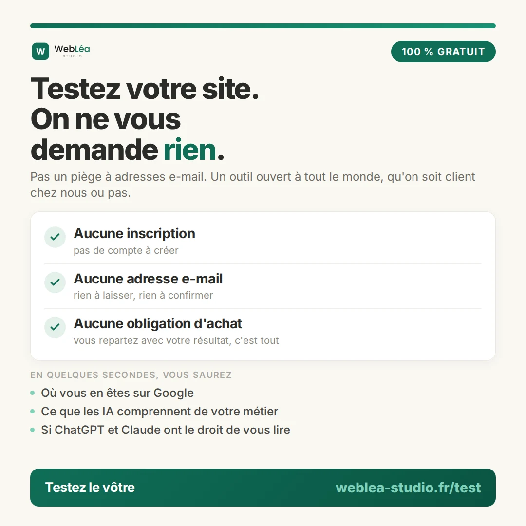 Test gratuit WebLéa Studio
